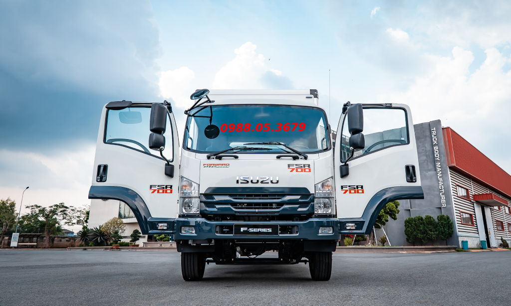 ngoai that xe tai isuzu 8 tan FSR 700 FSR90NE5