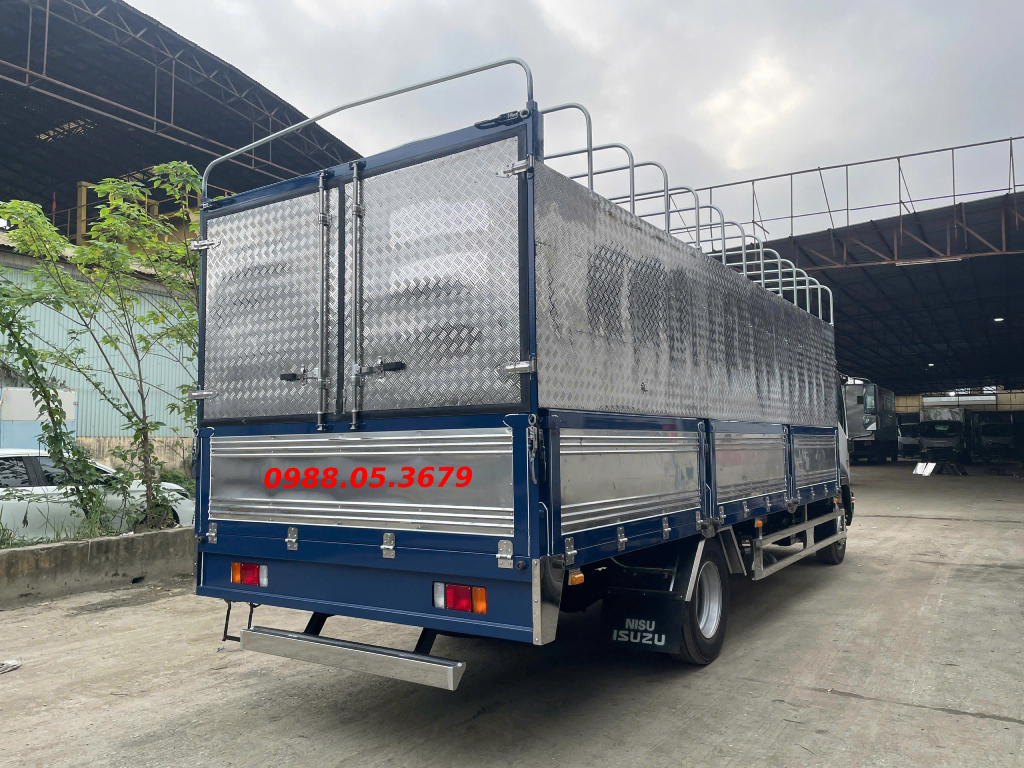 Xe tải isuzu Fsr 700 7,8 tấn th&ugrave;ng mui bạt inox FSR90NE5