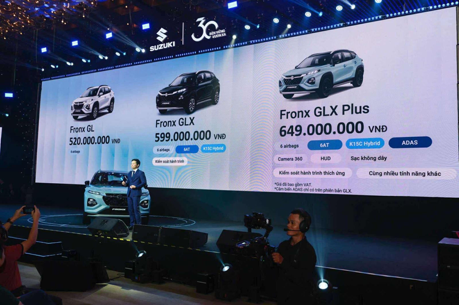 Le ra mat Gia Xe Suzuki FronX Hybrid nhap Indonesia moi