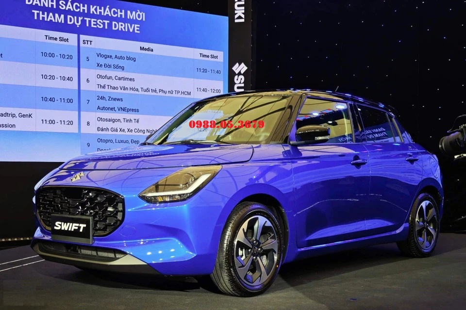 Xe Suzuki Swift 2025 hybrid mới giá rẻ nhất