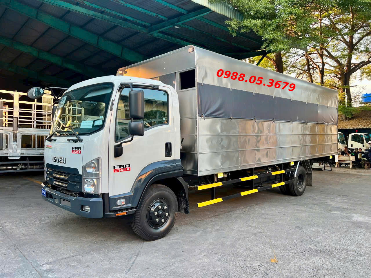 xe tải tập lái isuzu 6,5 tấn sát hạch hạng C FRR 650 EURO 5