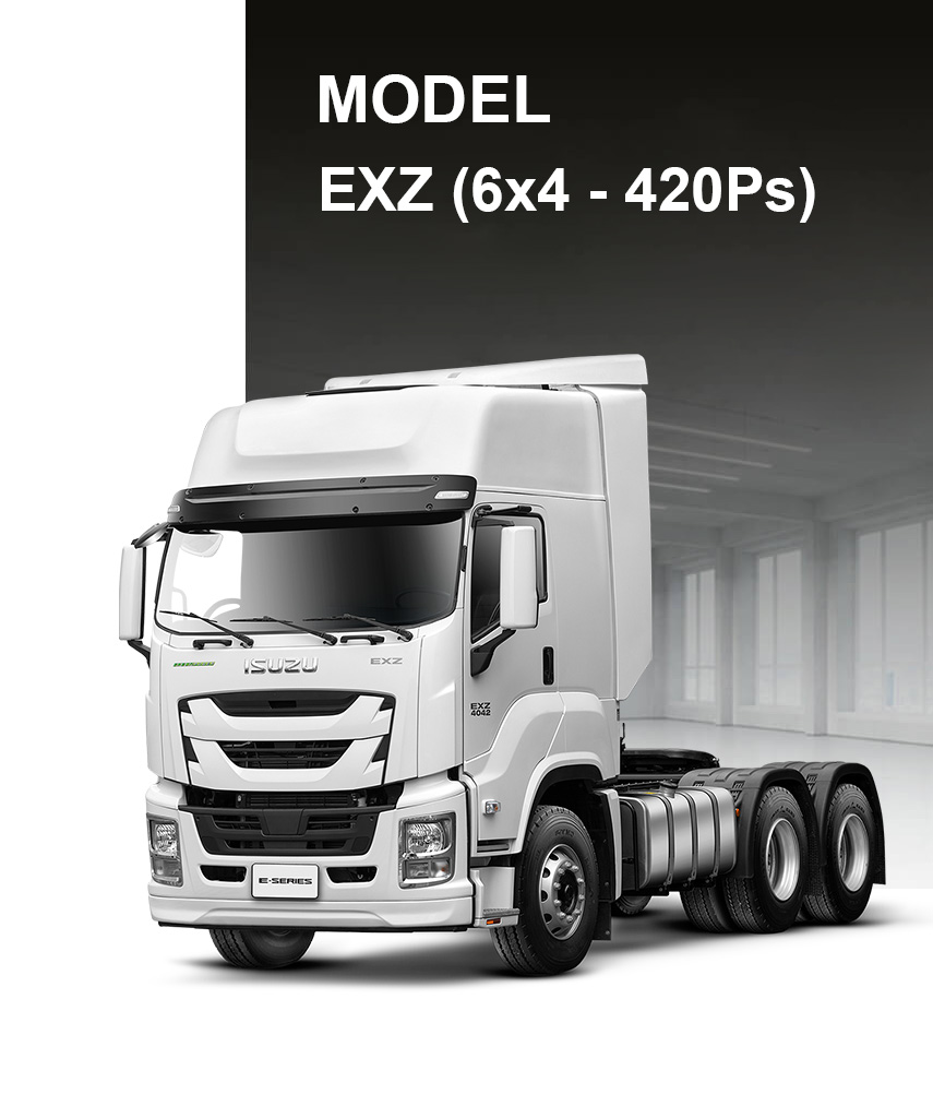 ĐẦU KÉO ISUZU EXZ 6x4 2 CẦU